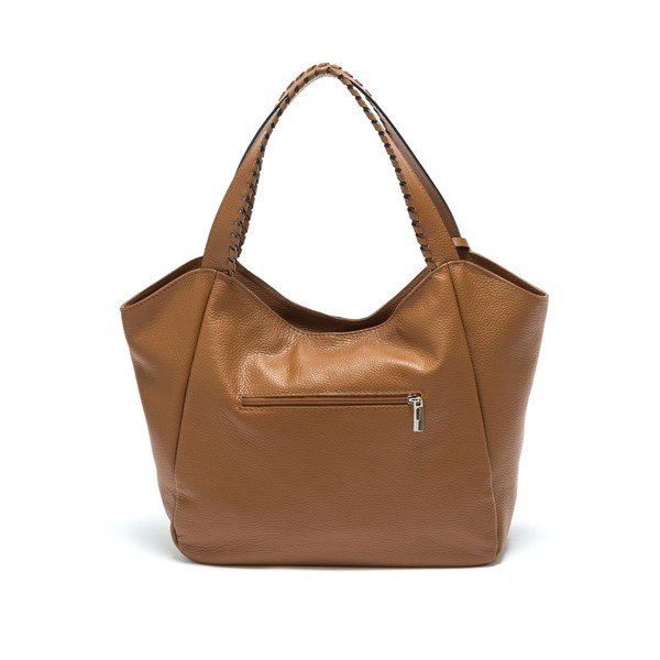 Geantă din piele Isabella Rhea no. 1187, maro cognac-image-2