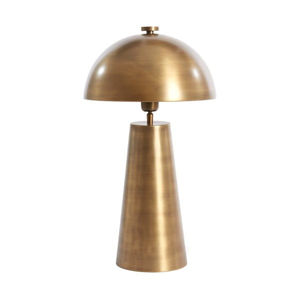 Veioză bronz cu abajur din metal (înălțime 52 cm) Dita – Light & Living