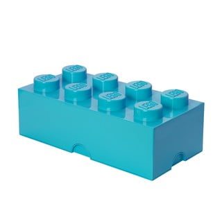 Cutie depozitare LEGO®, albastru azur