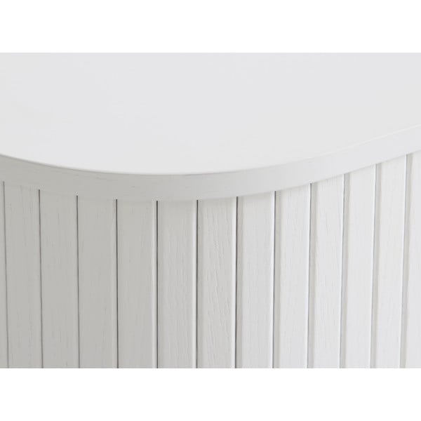 Dulap alb cu ușă glisantă 100x118x40 cm Nola – Unique Furniture-image-4