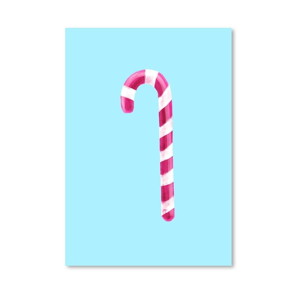 Poster Americanflat Candy Cane, 30 x 42 cm