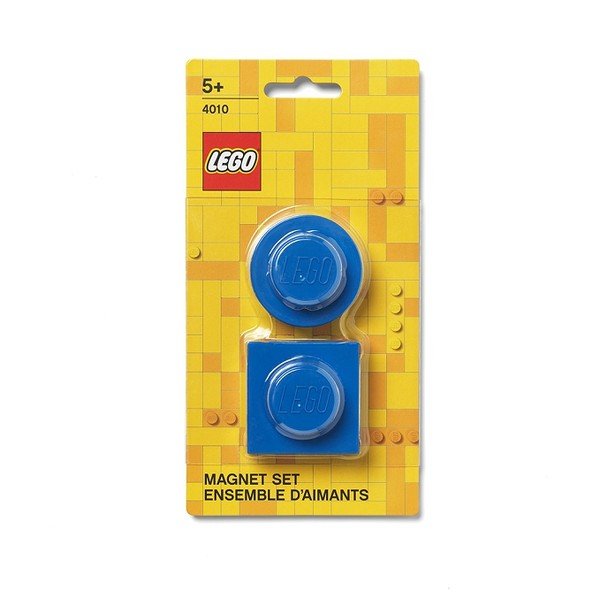 Set 2 magneți LEGO®, albastru-image-1