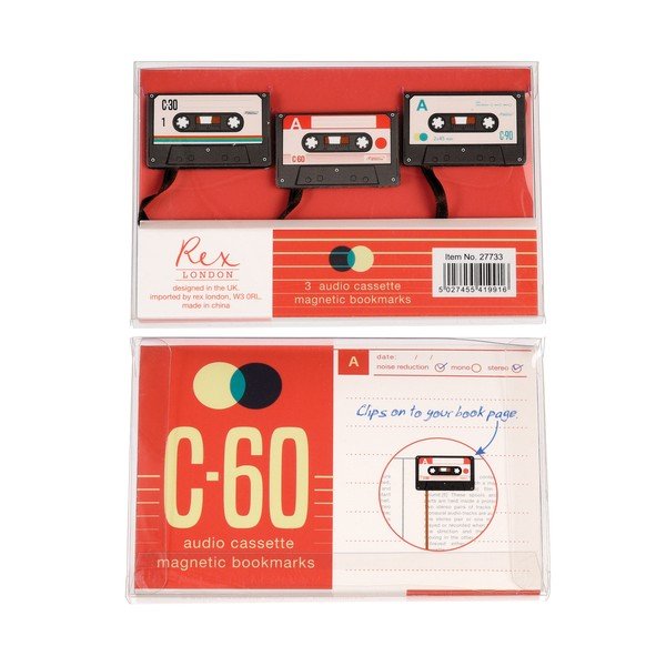 Semne de carte 3 buc Cassette – Rex London-image-3