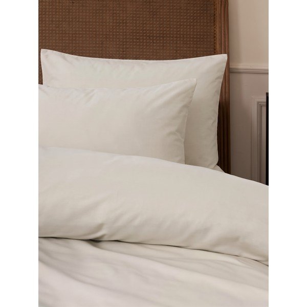 Lenjerie de pat bej din bumbac satinat pentru pat dublu, extinsă 240x220 cm Elegant – Mijolnir-image-4