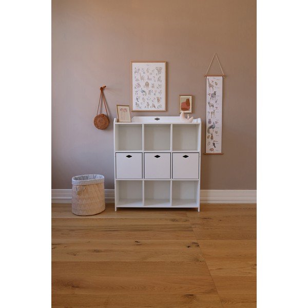Comodă de copii albă 99,5x32x48 cm Luca – Cam Cam Copenhagen-image-4