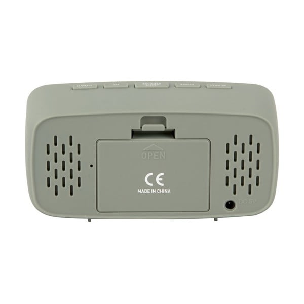 Ceas deșteptător digital verde deschis - Karlsson-image-2