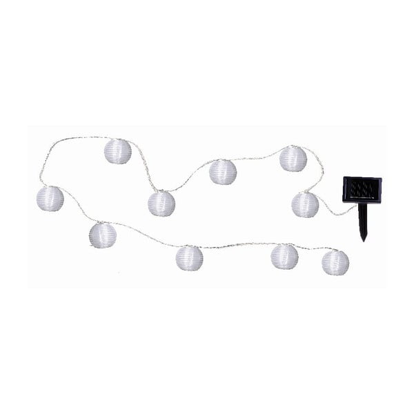 Șirag luminos LED pentru exterior Star Trading Lampions, 10 becuri, lungime 2,7 m
