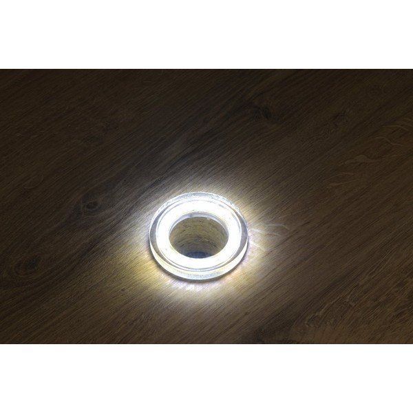 Suport luminos de lavoar pentru blat Ledring – Sapho-image-3