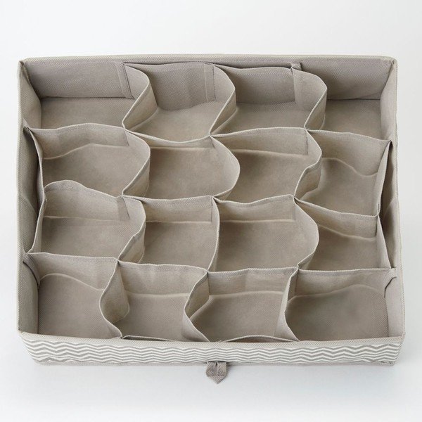 Organizator pentru 16 perechi șosete iDesign Aldo, 35 x 27 cm-image-4