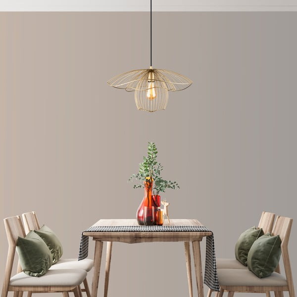 Lustră Squid Lighting Root, înălțime 123 cm, auriu-image-2