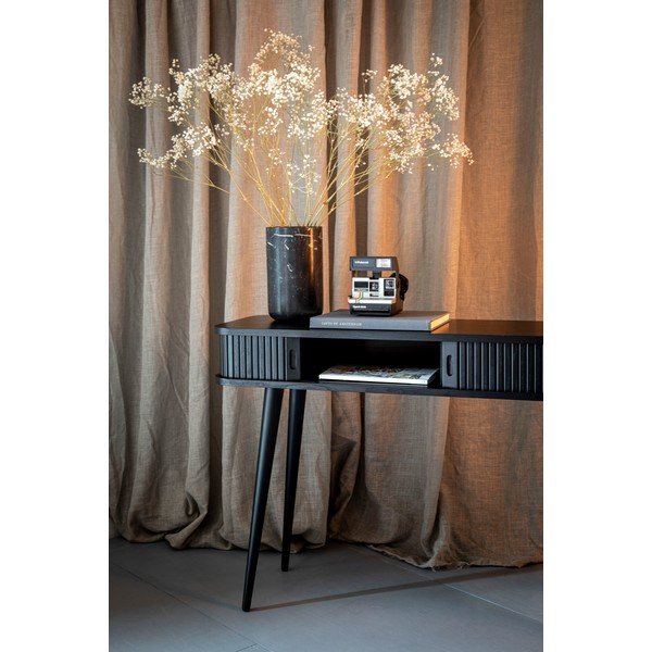 Măsuță tip consolă Zuiver Barbier, lungime 120 cm, negru-image-2