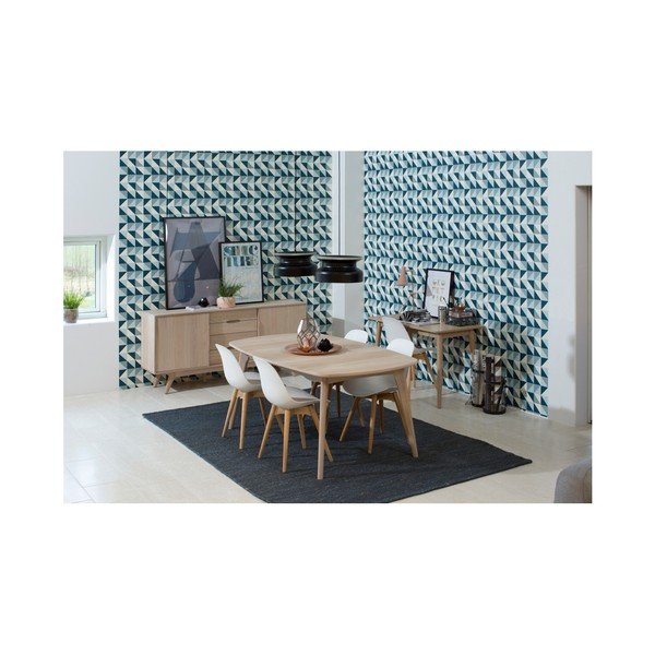 Set 2 scaune Actona Scramble Dining Set, alb-image-2