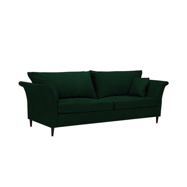 Canapea extensibilă cu spațiu pentru depozitare Mazzini Sofas Pivoine, verde-image-2