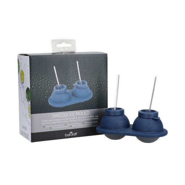 Formă de gheață albastră din silicon Barcraft - Kitchen Craft-image-2