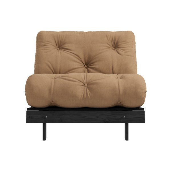 Fotoliu variabil KARUP Design Roots Black/Mocca-image-1