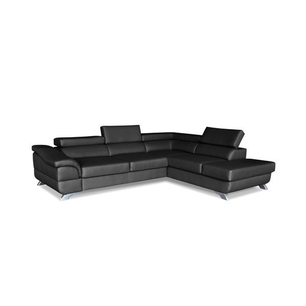 Colțar extensibil  Windsor  & Co. Sofas Omnikron, colț partea dreaptă, gri închis-image-1