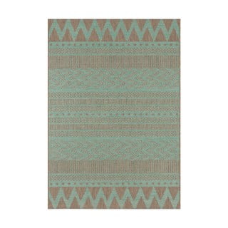 Covor de exterior NORTHRUGS Sidon, 70 x 140 cm, bej - verde