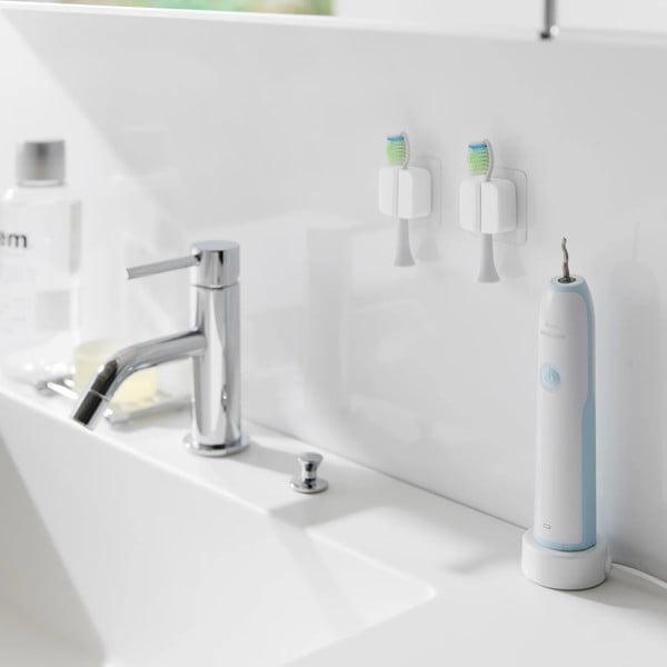 Set de agățătoare multifuncționale alb 2 buc. din silicon Film Hook – YAMAZAKI-image-4