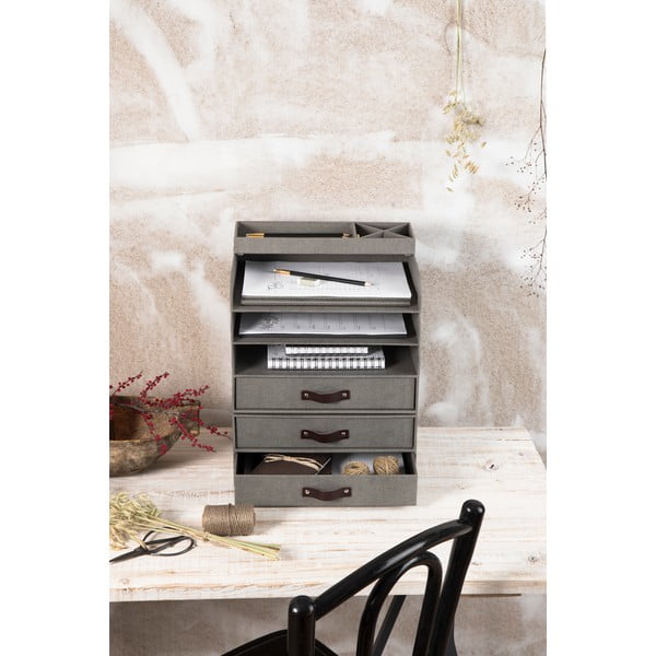 Organizator pentru sertar/pentru documente din carton Walter – Bigso Box of Sweden-image-2