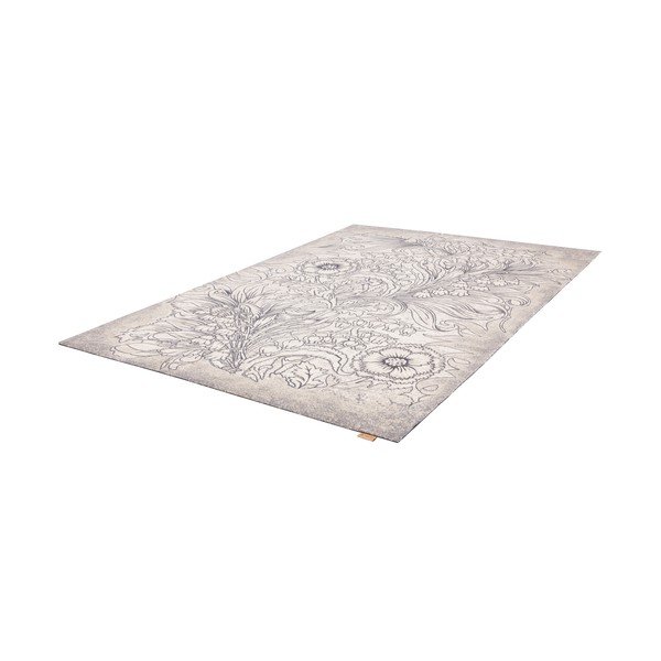 Covor crem din lână 130x190 cm Mawson – Agnella-image-3