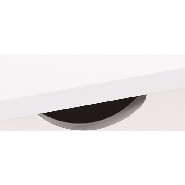 Birou din lemn de pin Støraa Gava, lungime 140 cm, alb-image-1