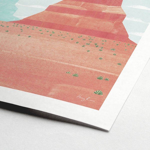 Poster 30x40 cm Monument Valley - Travelposter-image-1