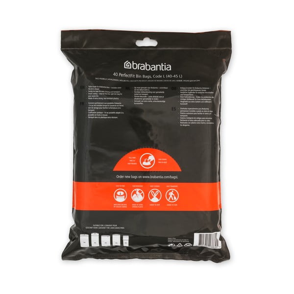 Saci de gunoi 40 buc. 45 l PerfectFit L – Brabantia-image-4