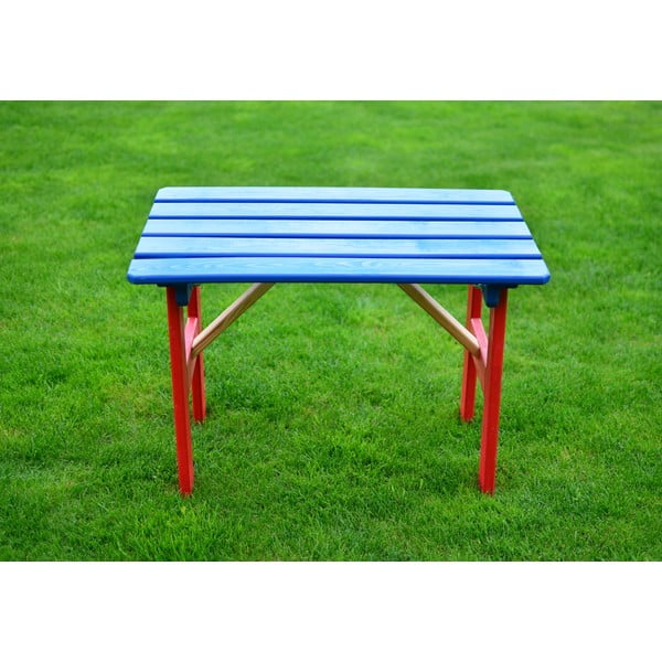Set de dining pentru grădină din lemn de pin pentru 4 persoane Kasia - Rojaplast-image-1