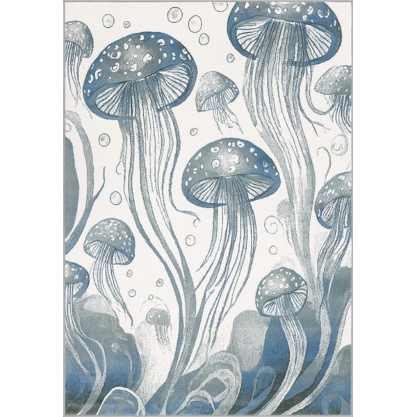 Covor pentru copii albastru 133x190 cm Under the Sea – FD