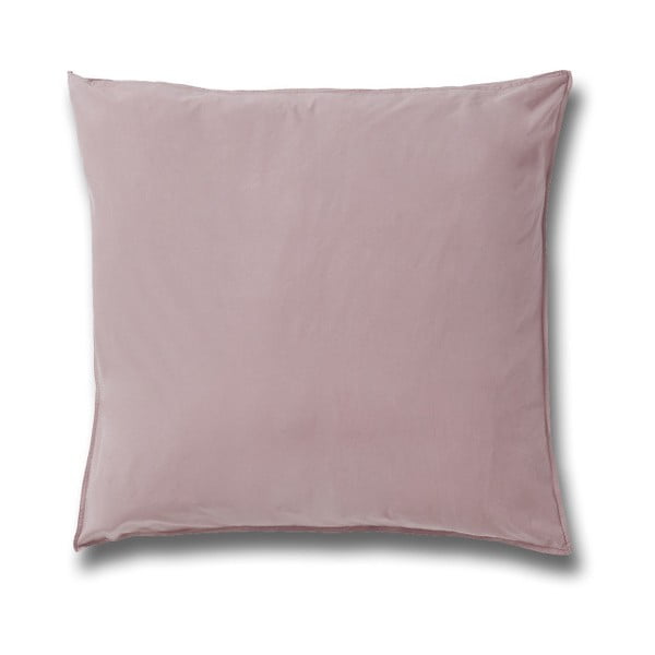 Față de pernă din bumbac percale Casa Di Bassi, 80 x 80 cm, roz