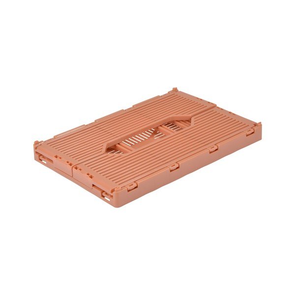 Cutie de depozitare în culoarea somonului din plastic 30x20x11.5 cm – Homéa-image-2