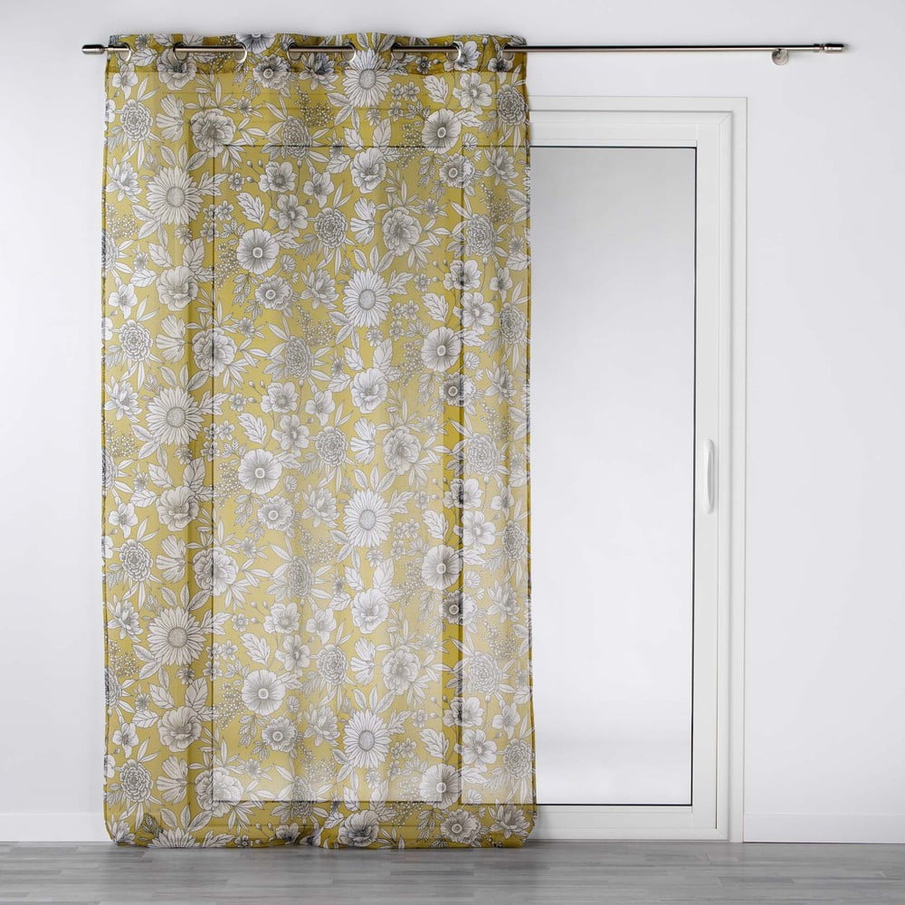 Perdea galben ocru 140x280 cm Milady – douceur d\'intérieur