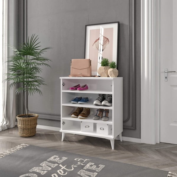 Pantofar alb Latte – Kalune Design-image-1