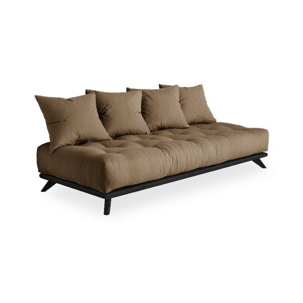 Canapea Karup Design Senza Black/Mocca, maro-image-1