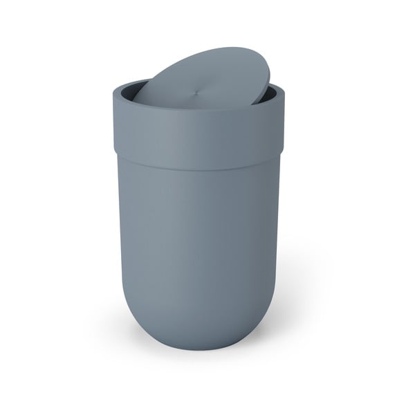 Coș de gunoi albastru din plastic 6 l Touch – Umbra-image-3