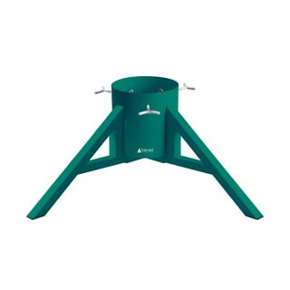 Suport metalic pentru brad de Crăciun Tree Nest Geometric, verde