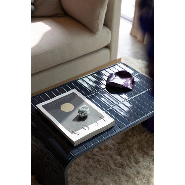 Măsuță de cafea albastră din ceramică 47x80 cm Tiles – Zuiver-image-4