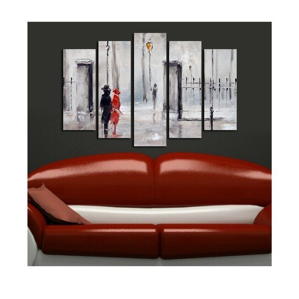 Tablou din mai multe piese Two of Them, 105 x 70 cm-image-1