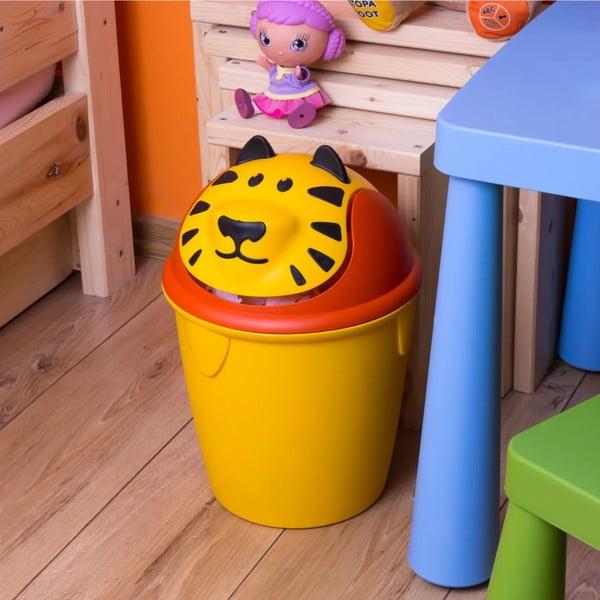 Coș de gunoi pentru copii Curver Tiger, 12 l-image-1