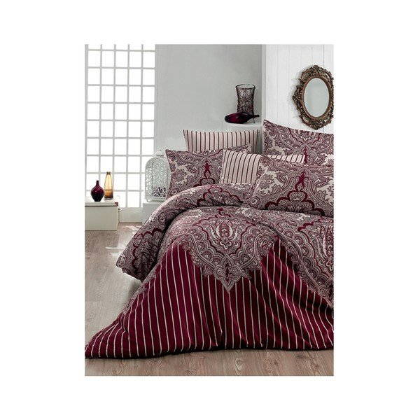 Lenjerie de pat din bumbac Tarula, 220 x 230 cm