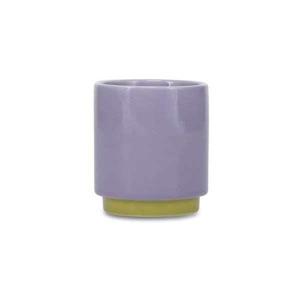 Ceașcă verde/mov din gresie ceramică 270 ml Duo – ONA