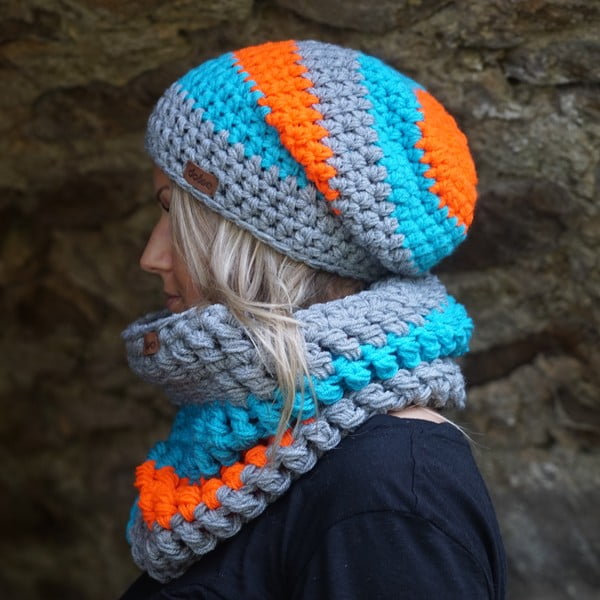 Căciulă lucrată manual DOKE Jason-image-2