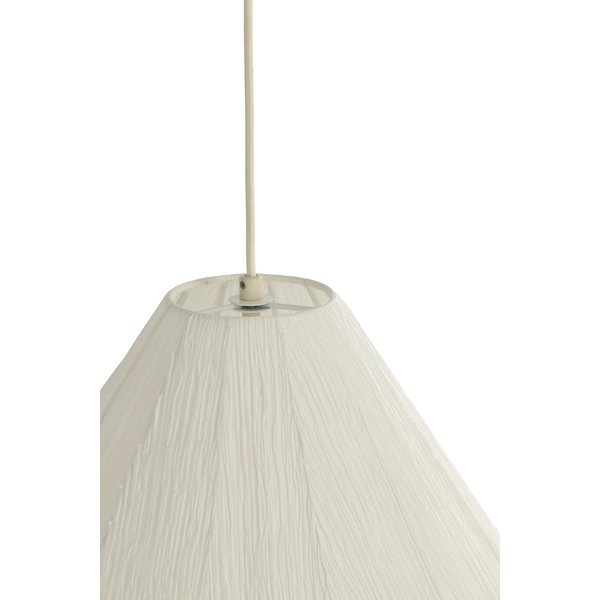 Lustră crem cu abajur din hârtie ø 10 cm Sarella – Light & Living-image-4
