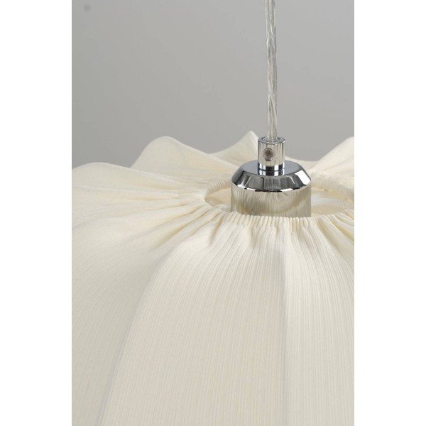 Lustră crem din material textil ø 42 cm Pion – Jotex-image-4