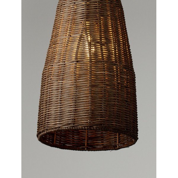 Lustră în culoare naturală din ratan ø 19,5 cm Rielo – Nova Luce-image-4