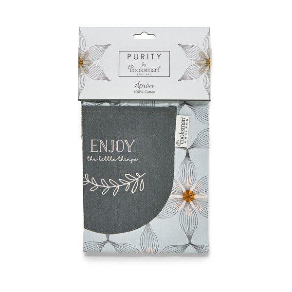 Șorț din bumbac Cooksmart ® Purity, albastru-image-2