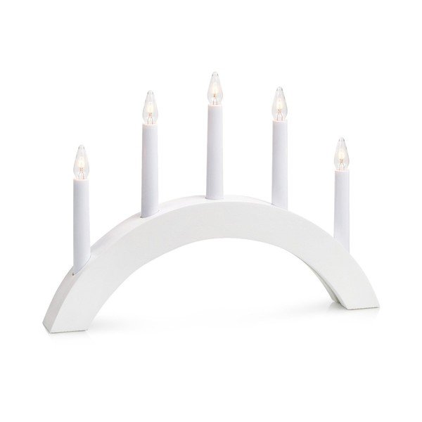 Decorațiune luminoasă albă  cu model de Crăciun Atle – Markslöjd