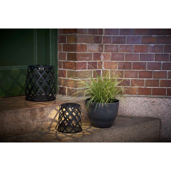 Felinar cu LED Star Trading Calabria, înălțime 28 cm, negru-image-4