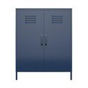Dulap albastru din metal 79x100x39 cm Bradford – Støraa