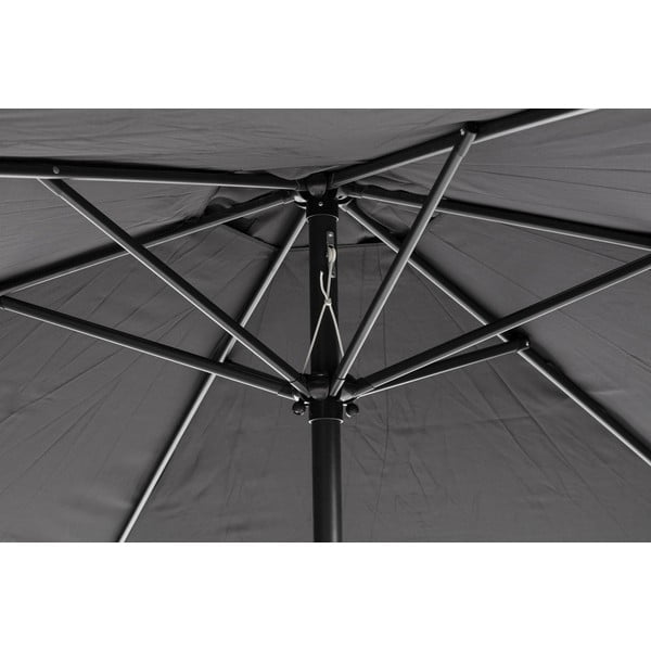 Umbrelă de soare fără suport Bonami Essentials Sun, ø 300 cm, negru-image-4